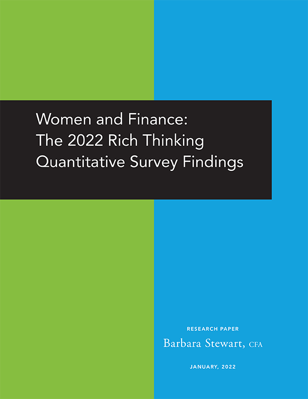Cover of 2022 Women and Finance Survey